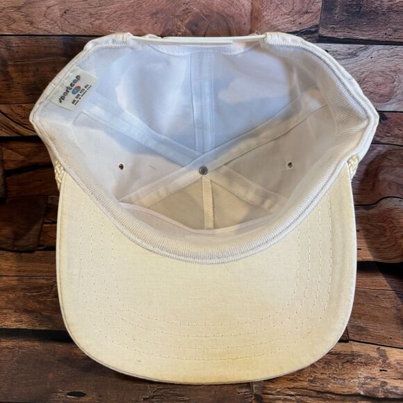 Vintage Sea World Shamu Hat Cap White Orca Whale Logo Rope Hat Snapback Adj. - Picture 6 of 9